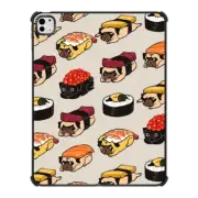 iPad Pro 13-inch (M4) iPad Impact Case Sushi Pugs