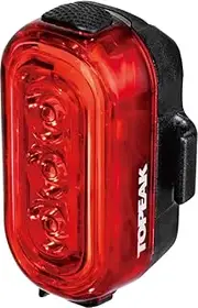 Topeak Taillux 100lm USB Rechargeable Rear Light Red/Black