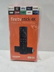 Amazon Fire TV Stick 4K Streaming Device with Alexa Voice Remote - Black