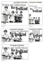 Werberatschlag, FERIEN AUF SALTKROKAN -Das Trollkind, nach Astrid Lindgren, 1965