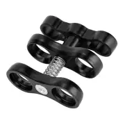 Camera Accessory Diving Lights Ball Butterfly Clip Arm Clamp Mount Aluminum HO