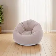 Inflatable Bean Bag Chair, Camping Sofa Couch, Portable Blow Up Chairs, Inflatable Lounge Chair for Living Room Bedroom Balcony Reading Room