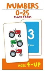 School Zone Flash Cards Numbers 0 to 25