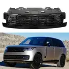 Front Grille Bumper Mesh Vent Trim Grill Bar BlackFits for Range Rover 2023+