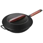 SANHO Nonstick Iron Wok 32cm Food Cook Kitchen Essential