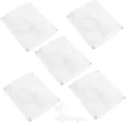 WOFASHPURET 1 Set Eyelash Holder Trays for Practice Eyelash Extension Training Models Portable Lash Tray Organizer for Beginners Stand Included