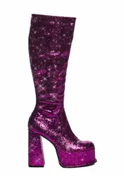 [Shellys London] Pink Kia Knee High Boots