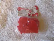 Wilton Christmas Cookie Cutter 4pc Set Tree, Angel, Santa & Wreath Vintage 1988