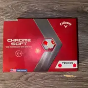 Callaway Golf 2022 Chrome Soft Golf Balls White/Red Truvis