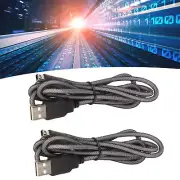 2Pcs For 3DS USB Charger Cable 5ft Power-Charging Lead For 2DS 3DS 3DS XL New