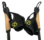 INFINITY SKI POLE GRIPS WITH ADJUSTABLE VISE STRAPS