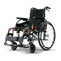 在飛比找蝦皮購物優惠-《好康醫療網》KARMA康揚鋁合金手動輪椅變形金鋼KM-85