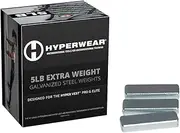 Hyperwear Booster Pack for Hyper Vest PRO Weighted Vests - Set of 35 Extra Weights (5lbs Total)