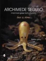 Archimede Seguso Murano Glass Book Italian Art Lace +++