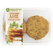 Macro Zucchini & Corn Fritters 6 pack