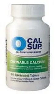 Cal-Sup Calcium Supplement 60 Tablets