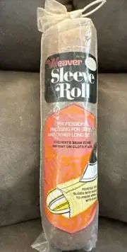 Weaver Pres-Kloth Co. Sleeve Roll No.103 Original Bag Vintage USA 1975 NIP