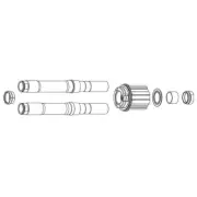 Kit Retrofit for Transformation Hub CP539 CAMPAGNOLO Hub Bike