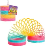 Slinky the Original Walking Spring Toy 5-Inch Diameter Plastic Rainbow Giant