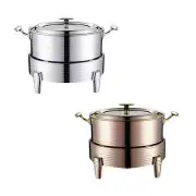 Catering Buffet Servers and Heaters Chafing Dish Sturdy Induction Pot Portable