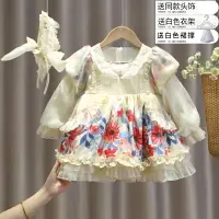 在飛比找樂天市場購物網優惠-女童洛麗塔春蓬蓬紗公主裙新款兒童lolita洋裝連衣裙女寶寶