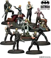 Knight Models Batman Miniature Game: Organized Crime: Pain & Money – 35MM Scale - Unpainted – Ages 14+