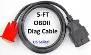 OBD2 OBDII Main Cable for Launch Creader CR 6011 Scanner Code Reader Scan Tool