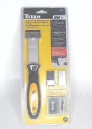 New Titan 17008 22 Pc Scraper Set With Non-Marring Blades