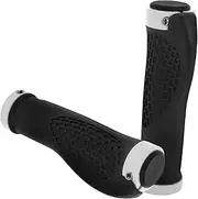 Parliky 1Pair Ergonomic Mountain Bike Grips with Dual Locking Mechanism Durable Handlebar Grips for Bicycles and Scooters Non Slip Design Sturdy Build Multiple Colors
