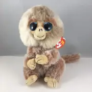 Ty Beanie Baby Bellies - STUBBY the Monkey (6 Inch) 2023 NEW Plush Stuffed Toy
