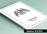 PRINTED DOMINICA 1874-2010 STAMP ALBUM PAGES (745 pgs)