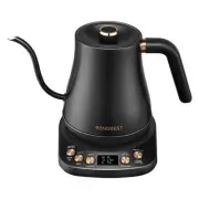 Electric Gooseneck Kettle, 1200W, 6 Temperature Settings, Stainless Steel Inn...