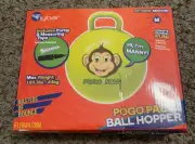 Flybar Pogo Pals Ball Hopper yellow monkey Ages 3 plus SZ Medium New/Damaged Box