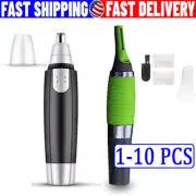 Electric Nose Ear Hair Trimmer Face Eyebrow Mustache Beard Shaver Clipper Unisex