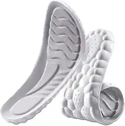 SOLO ACTFIT Plantar Fasciitis Insoles - Memory Foam Shoe Inserts with Arch Support for Men and Women, Breathable Comfort