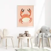 [Namly Design] Poster - Crab Illustration