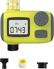 Garden Automatic Watering Irrigation Timer Garden ligent Timing Valves Controller Support Watering Timer and Watering Duration Setting Functions