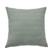 Bianca Kahlani Cushion Throw Pillow Home/Bedroom Decor 43x43cm Sage Polyester