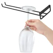 Under Cabinet Glass Rack Stemware Holder Wine Glass Holder for Kitchen