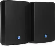 AtlasIED SM63T-B 6.5-inch 32W 70V/100V Surface-mount Speaker Pair - Black
