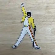 Freddie Mercury Embroidered Iron On Patch