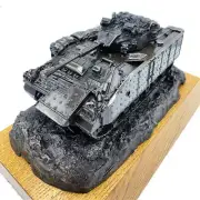 Warrior Armoured Fighting Vehicle Bronze Resin Statue - Army Tank