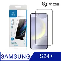 在飛比找PChome24h購物優惠-iMOS Samsung Galaxy S24+ 9H強化玻