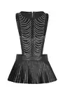 Brand new Sass and Bide "Blink of An Eye" Lamb Skim Vest/Harness Designer piece
