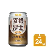 在飛比找蝦皮商城優惠-【金車】麥根沙士(330ml)｜24罐/箱