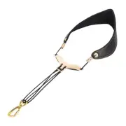 Fashion Leathers Saxophone Strap Adjustable Neck Strap Saxophone Harness