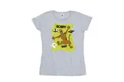 Scooby Doo Womens/Ladies Scary Boo! T-Shirt (Sports Grey) - UTBI52940