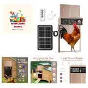 Automatic Solar Powered with Timer & Light Sensor, LCD Display, Remote Contro...