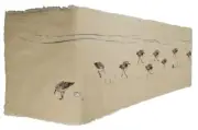 NWT Sandpiper "Embroidered" Table Runner 35" Length x 15" Width - Made in India
