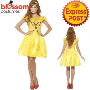 CA358 Enchanting Princess Belle Dress Costume Fairytale Beauty and The Beast